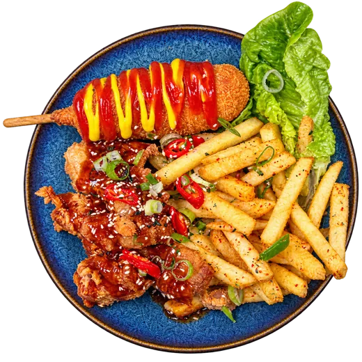 Corn Dog Kids Meal